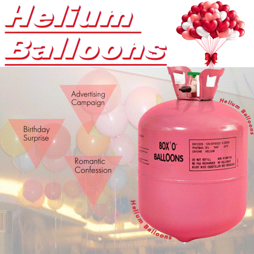 helium bottles 13.6L